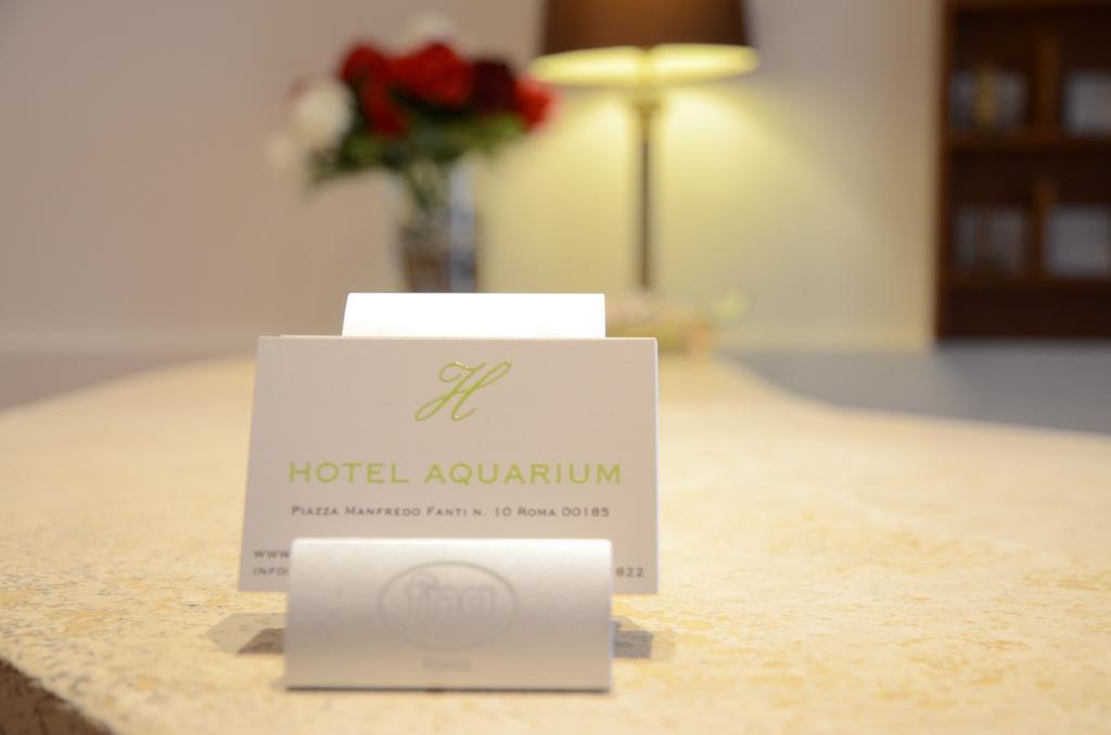 Hotel Aquarium Róma Kültér fotó
